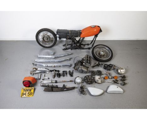 1977 Kawasaki KH250B ProjectRegistration no. NMW 845R (see text)Frame no. KH250B-007702Engine no. S1E031656Capitalising on th