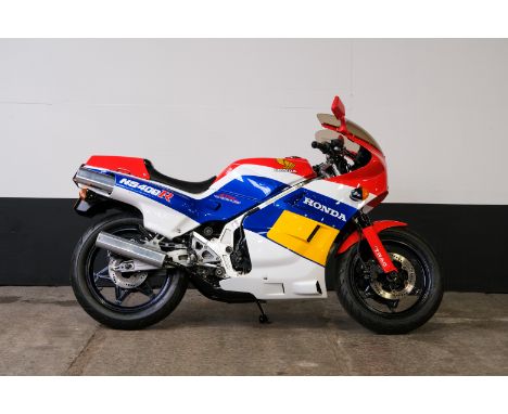 1985 Honda NS400RRegistration no. C586 MRCFrame no. NC19-2001748Engine no. NC19E-2002165Multi-cylinder two-stroke Grand Prix 