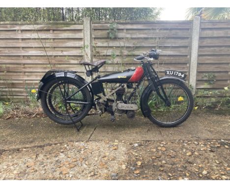 1924 Coventry Eagle 293cc Model S29Registration no. XU 1794Frame no. BS8018Engine no. F/E 26566/D (see text)This early Vintag