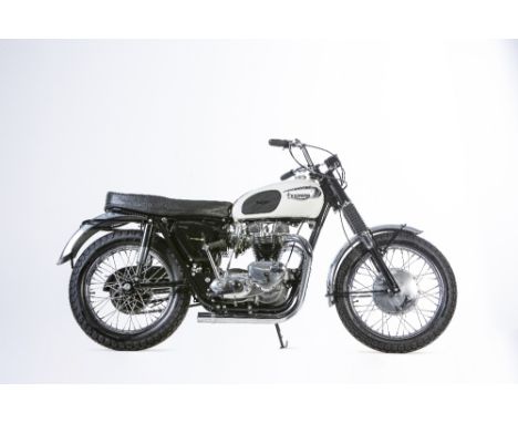 1966 Triumph 649cc T120 Bonneville TT SpecialRegistration no. not registeredFrame no. T120TT DU31492Engine no. T120TT DU31492