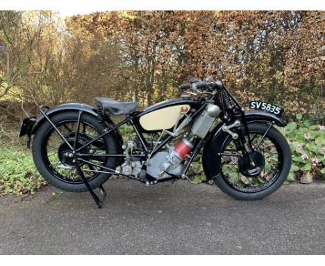 1930 Scott 596cc Flying SquirrelRegistration no. SV 5835Frame no. 3571MEngine no. FY166AIntroduced in 1925, Scott's Flying Sq