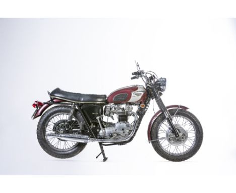 1970 Triumph 649cc T120R BonnevilleRegistration no. not registeredFrame no. AD 39288 T120REngine no. AD 39288 T120RAs the 196