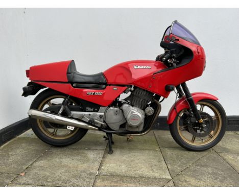 1984 Laverda RGS1000Registration no. A799 LFXFrame no. LAV1000RGS*1828*Engine no. LAV1000 RGS *1828*A revised, less peaky ver