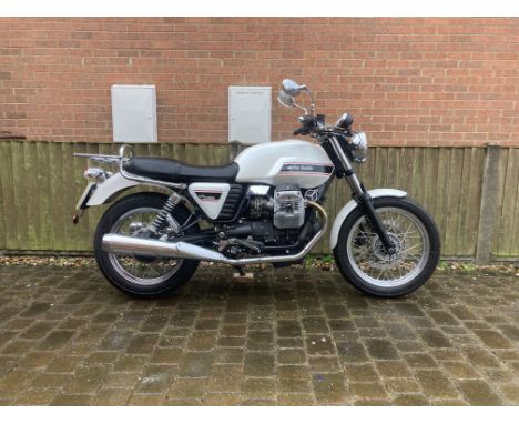 Property of a deceased's estate2010 Moto Guzzi 750cc V7 ClassicRegistration no. AU10 EPPFrame no. ZGULW000X9M113131Engine no.