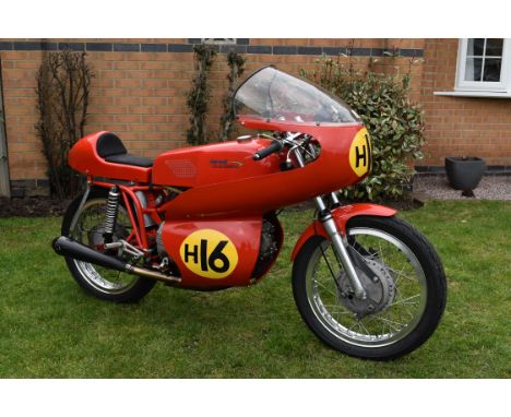 1961 Aermacchi Harley Davidson 250cc Ala d'Oro Racing MotorcycleFrame no. 220029Engine no. 223622•Successful overhead-valve r