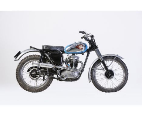 1960 BSA 250cc C15T Trials MotorcycleRegistration no. 738 FYDFrame no. C15S.1586Engine no. C15T 706With its heavyweight B32 a