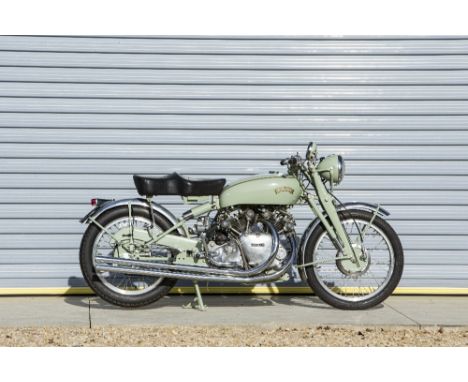 1954 Vincent 998cc Series-C Rapide 'Double Flash'Registration no. SHT 168Frame no. RC12102 Rear frame no. RC12102Engine no. F