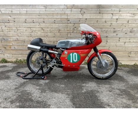 1961 Ducati 250cc Mach 1 Racing MotorcycleFrame no. DM250*81617Engine no. B74 X S 57.8•Neil Brailsford's first racing motorcy