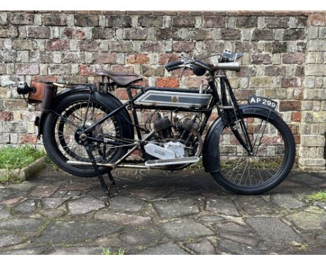 1913  Rex 896cc 6hp V-TwinRegistration no. AP 299Frame no. 23104 (see text)Engine no. 10588•Present ownership since 1986•Engi