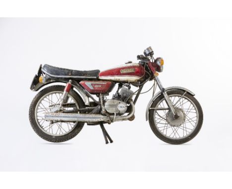 1973 Yamaha 125cc YAS3 ProjectRegistration no. WNH 384L (see text)Frame no. AS3-017282Engine no. AS3-017282Yamaha's first twi