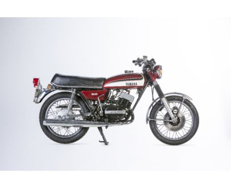 1975 Yamaha RD350Registration no. TAY 875N (see text)Frame no. 351-602204Engine no. 351-602204Light as a '250' and powerful a