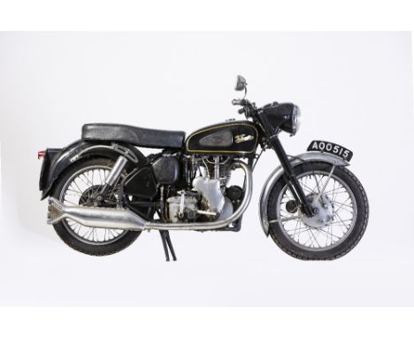 Property of a deceased estate1962 Velocette 499cc MSSRegistration no. AOO 515Frame no. RS14750Engine no. MSS 12824The third o