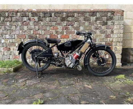 1930 Scott 498cc Super SquirrelRegistration no. WJ 282Frame no. unable to locate ('469' stamped to top yoke)Engine no. Z3328A