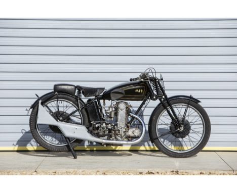 1930 AJS 248cc OHC 'Dopey' Racing MotorcycleFrame no. 145201Engine no. R137406• Works engine used at the 1930 Isle of Man TT•