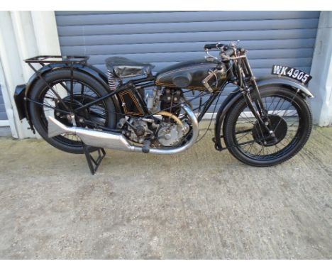 1928 Rudge-Whitworth 500 SpecialRegistration no. WK4905Frame no. 30212Engine no. 51145Formed by the acquisition in 1894 of th