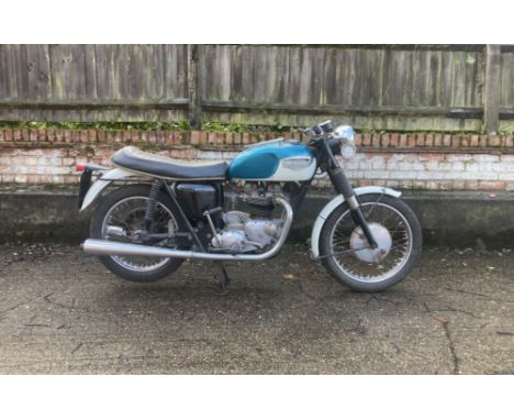 1967 Triumph 650cc TR6 TrophyRegistration no. JDP 117E (see text)Frame no. TR6 DU 58556Engine no. TR6 (see text)Following the