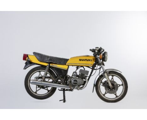 1979 Suzuki GT200 X5 ProjectRegistration no. GDB 757VFrame no. GT-200 503967Engine no. GT200 - 104224By the late 1970s, Suzuk