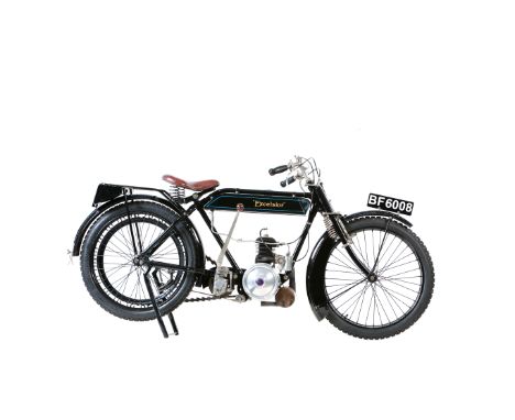 1923 Excelsior 147cc JuniorRegistration no. BF 6008Frame no. 8518Engine no. H4327Like most other pioneers of Britain's motorc