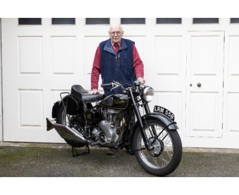 Property of John Cooper 1952  Velocette  349cc MACRegistration no. LRM 558Frame no. MB12692Engine no. MAC 18930In 1933 Veloce