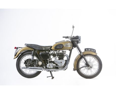 1958 Triumph 649cc ThunderbirdRegistration no. VJW 123 (see text)Frame no. 014356 (see text)Engine no. 6T 014358 CAnnounced i