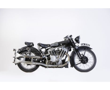 The 1931 Olympia Motor Cycle Show Model 1931 Brough Superior 1,000cc SS100Registration no. GW 3188Frame no. 1042 SEngine no. 