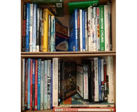 A quantity of assorted motorcycling booksincluding Roy Bacon: British Motorcycles of the 60's; Bob Currie: Great British Moto
