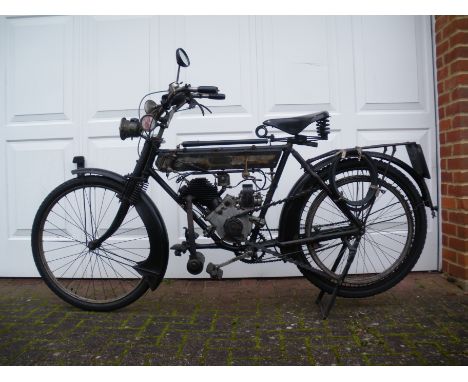 1913 Motosacoche  290cc Model VRegistration no. AD 5875Frame no. MV 23455Engine no. MV 23455  • Highly original   • Very well
