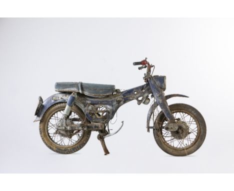1965 Honda CB125J Rolling Chassis ProjectRegistration no. GXE 80C (see text)Frame no. none visibleOffered for restoration and
