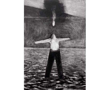 Karl WESCHKE (1925-2005) The Fire Eater (2004) Etching, signed and dated '04, numbered 72/200, plate size 31 x 21.5cm.The Art