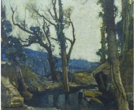Samuel John LAMORNA BIRCH (1869-1955) Solemnity, 1918 Oil on canvasSignedInscribed to versoThe Fine Art Society Ltd label to 