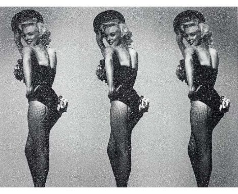 Simon CLARIDGE (1980) It's All Just Make Believe, Isn't It  Silkscreen on paper with diamond dust, signed and inscribed, 51 x