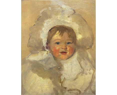 Solomon Joseph SOLOMON (1860-1927) Portrait of a child Oil on canvas, 44x34cm.From the artist by decent to our vendor