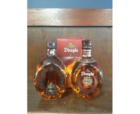 DIMPLE AGED 15 YEARS (2) Blended Scotch Whisky 70cl, 40% volume, one bottle in carton.