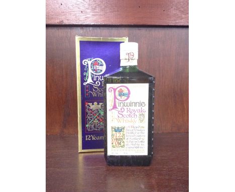 PINWINNIE ROYALE Blended Scotch Whisky 75cl , 43% volume, in carton.