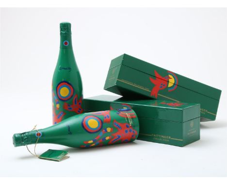 Corneille (Cornelis Guillaume van Beverloo) (1922-2010)Stel Taittinger "Collection", Vintage Champagne, ontwerp Corneille (Co