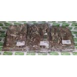 18x British Army MTP combat trousers - see description for sizes