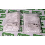 30x Washable net soiled linen bags - one size - White - NSN 8465-99-132-1441