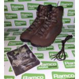 Aku combat boot with Gore-tex lining - High liability - Brown - 15L