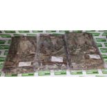 12x British Army MTP shirts barrack - see description for sizes