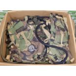 30x British Army DPM water hydration pouches - may be incomplete