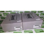 2x pairs of Magnum indoor trainers - White - size 7M