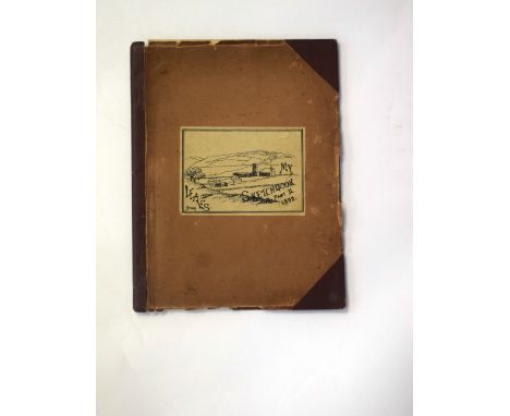 REV R J SIMPSON: LEAVES FROM MY SKETCHBOOK PART 2, Metton Rectory, Roughton, booklet comprising mainly views of North Norfolk