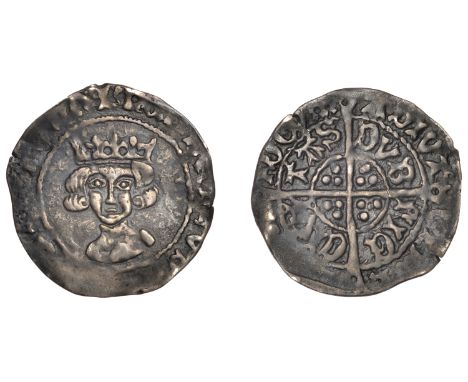 Henry VII (1485-1509), Late Portrait issues (c. 1496-1505), Groat, Dublin, type III, open flat crown, no tressure, reads henr