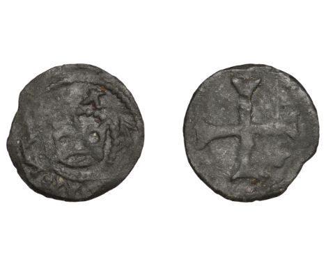 Edward IV (First reign, 1461-1470), Base issues, Crown issue (c. 1460-1), Half-Farthing, pa [branch] trik [branch], crown, re