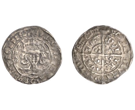 Henry VII (1485-1509), Late Portrait issues (c. 1496-1505), Groat, Dublin, type I, small bust with open crown and within plai