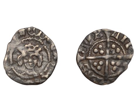 Edward IV (First reign, 1461-1470), Heavy Cross and Pellets coinage (c.1465-7), Halfpenny, Dublin, mm. rose, pellets by crown