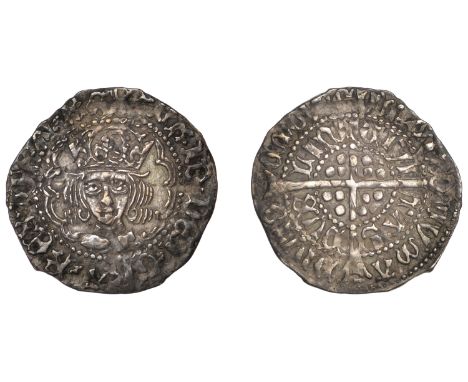 Henry VII (1485-1509), Late Portrait issues (c. 1496-1505), Groat, Dublin, type IA, bust with arched crown and breaking plain