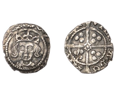 Edward IV (First reign, 1461-1470), Heavy Cross and Pellets coinage (c.1465-7), Penny, Drogheda, mm. rose, edward [ –––– ], n