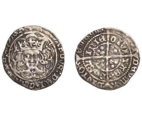 Edward IV (Second reign, 1471-1483), Light Cross and Pellets coinage (c.1473-8), Groat, Dublin, mm. pierced cross on obv., un
