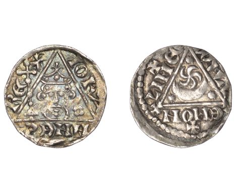 John (as King, 1199-1216), Third coinage, Penny, Limerick, Willem, willem on lime, pellet on inside of third ray, 1.37g/1h (S